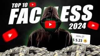 Top 10 Faceless Youtube Channel Ideas 2025  High CPM [upl. by Deraj389]