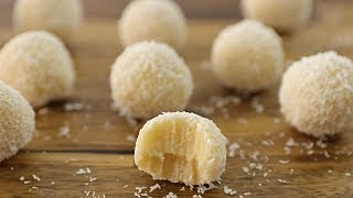 White Chocolate Truffles Recipe  How to Make White Chocolate Truffles [upl. by Iy]