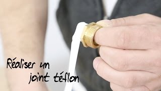 Comment réaliser un joint téflon [upl. by Fina180]