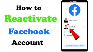 How to Reactivate Facebook Account  reactivate facebook  facebook reactivate [upl. by Levon]