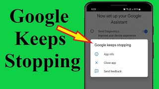 How to Fix Google Keeps Stopping Error in Android Phone [upl. by Liuqnoj]