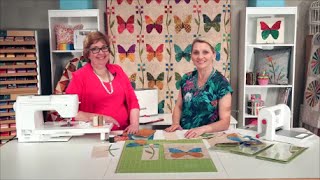 How to Make a Butterfly Quilt by Edyta Sitar [upl. by Giraud252]