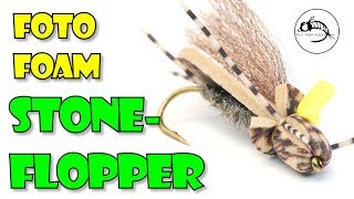 Fly Tying Tutorial The Stoneflopper  STONEFLY amp Hopper Fly Pattern [upl. by Adda]