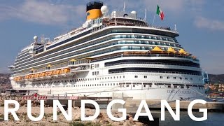 Costa Diadema  Rundgang [upl. by Pelage]