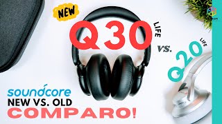 SOUNDCORE Q30 LIFE vs Q20 LIFE  The Best Budget Headphone Just Got Better Comparison Review [upl. by Acilgna292]