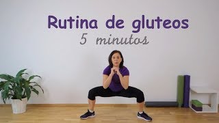 Ejercicios intensos de gluteos 5 minutos [upl. by Yldarb540]