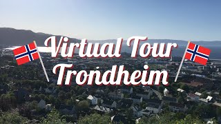 Virtual Tour of Trondheim Norway [upl. by Aihcats477]