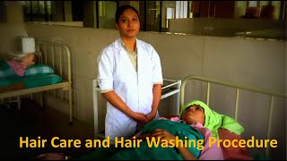 Hair Care and Hair Washing Procedure [upl. by Noired]