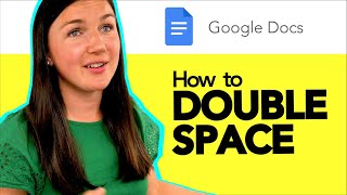 Google Docs How to Double Space [upl. by Joab]