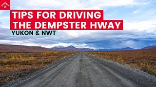 Canada Road Trip to the ARCTIC Seven Tips For Driving the DEMPSTER HIGHWAY [upl. by Dnalloh820]