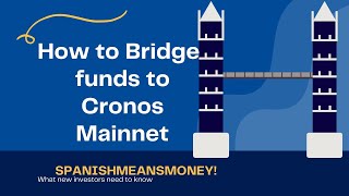 HOW TO BRIDGE CRONOS EASY STEPS FAST [upl. by Nirrep]