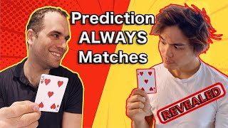 Impossible Prediction REVEALED ft Shin Lim Virtual Mentalism Card Trick Tutorial [upl. by Amathist]