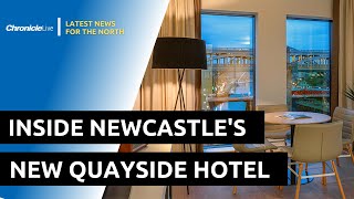 First look at new Innside Hotel on Newcastles Quayside [upl. by Dun369]