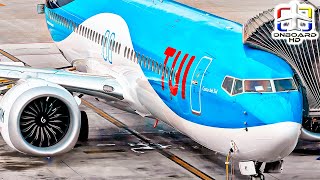 TRIP REPORT  The B737 MAX is Back ツ  TUI Boeing 737 MAX  Malaga to Alicante [upl. by Marilla]