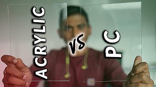 Acrylic vs Polycarbonate aka Lexan vs Plexiglas [upl. by Ydospahr946]