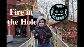 Fire in the Hole Silver Dollar City pov March 2021 New Fire in the Hole will open 2024 [upl. by Haneeja]