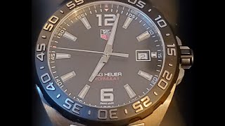 Tag Heuer Formula One Quartz WAZ1110BA0875 REVIEW [upl. by Iram458]