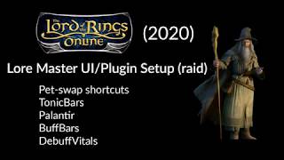 LOTRO plugin setup LoreMaster yellowraid [upl. by Awhsoj]