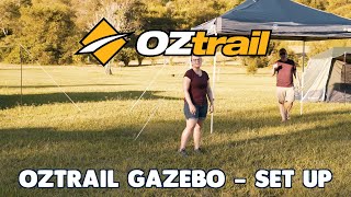 How To Setting up the OZtrail Gazebo [upl. by Weisbart]