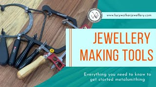 Jewelry Making Tools You ABSOLUTELY NEED To Start Metalsmithing  Metalsmith Academy [upl. by Immot]