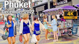 PATONG BEACH Phuket December 2022  Bangla Road  Phuket Thailand 2022  4K Walking Tour [upl. by Price]