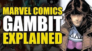 Marvel Comics Gambit Explained  Comics Explained [upl. by Ultima]