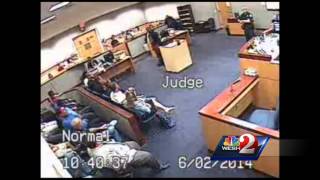 Full video Argument led to judge allegedly punching lawyer [upl. by Medovich]