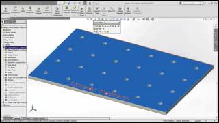 SOLIDWORKS Quick Tip  Pattern Driven Pattern Assembly [upl. by Afesoj742]