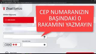 Ziraat İnternet Bankacılığı Açma wwwziraatbankcomtr [upl. by Awad]