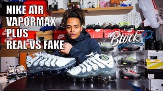 Nike Air Vapormax Plus Real Vs Fake How to Spot Fake Vapormax Plus [upl. by Nomaid358]