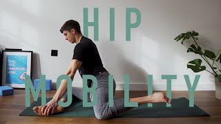 12 Minute Hip Mobility Routine FOLLOW ALONG [upl. by Fannie]