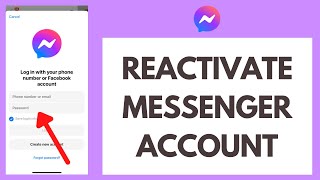 How To Reactivate Messenger Account Quick amp Easy [upl. by Nhoj855]