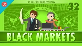 The Underground Economy Crash Course Economics 32 [upl. by Ydahs]