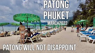 2PM PATONG PHUKET MARCH 2022 PHUKET THAILAND TODAY  Pinoy in Thailand 4K [upl. by Rehpotsirhc]