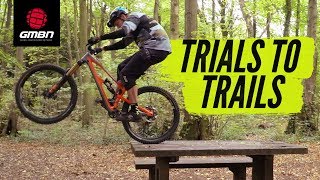 Trials Skills To Improve Your Trail Riding  MTB Skills [upl. by Euqinue]