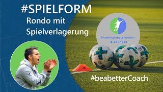 Rondo Spielform zum trainieren der Spielverlagerung [upl. by Lifton]