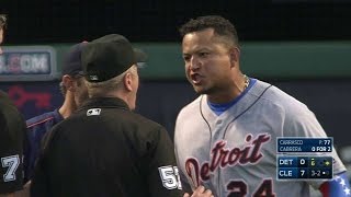 DETCLE Cabrera ejected in the 6th [upl. by Zaremski]