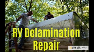 RV Delamination Repair [upl. by Kutzer]