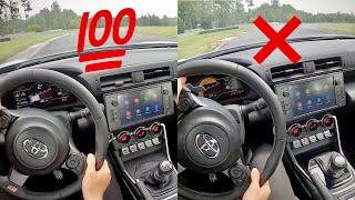 Manual vs Automatic 2022 GR 86 Premium  POV Comparison [upl. by Allister60]