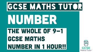 All of Number in Less Than 1 Hour Foundation amp Higher Grades 49 Maths Revision  GCSE Maths Tutor [upl. by Bilak]