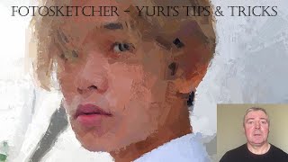 FotoSketcher Photo Painting  Tips amp Tricks from Yuri [upl. by Ainslee]