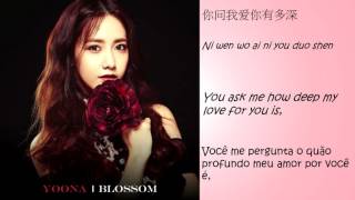 Yoona  The Moon Represents My Heart LegendadoTradução PTBREnglish Lyrics [upl. by Culhert]