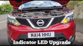 Upgrading Indicators to LED Bulbs  Nissan Qashqai J11 [upl. by Carolin]