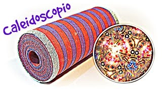 Cómo hacer un caleidoscopio how to make a kaleidoscope [upl. by Lathan570]