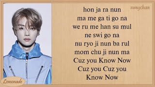 NCT U  Know Now Easy Lyrics [upl. by Anees554]