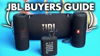 JBL Speakers Buyer Guide 2024｜JBL Flip 6 vs Charge 5 vs Go 3 vs Flip 5 amp More [upl. by Demetria]