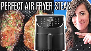 PERFECT Air Fryer STEAK  Juicy amp Tender Every Time [upl. by Atrim]