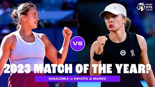 FULL MATCH  Iga Swiatek vs Aryna Sabalenka  2023 Madrid Final [upl. by Mahgirb421]