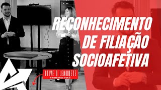 DIREITO DE FAMÍLIA Reconhecimento de filiação socioafetiva [upl. by Dareece]