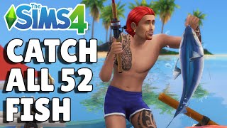 How And Where To Catch Every Fish  The Sims 4 Guide [upl. by Pelagias80]